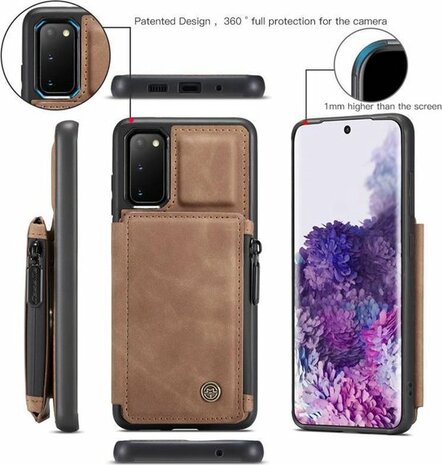 Samsung A72 Sienna Brown - RFID Back Cover