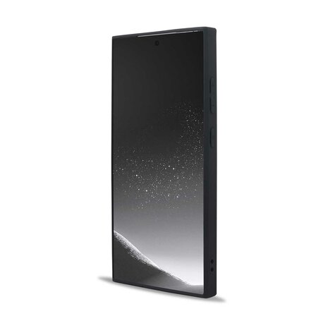 Samsung S25 Ultra - Zwart - Diamant Glitter &amp; 2x Glas