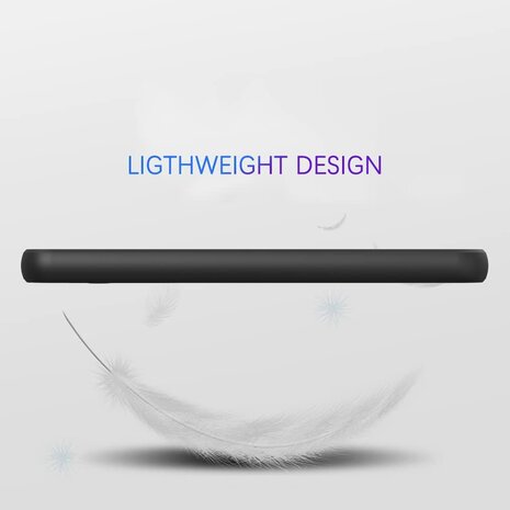 Samsung A54 - Siliconen Cover - Zwart