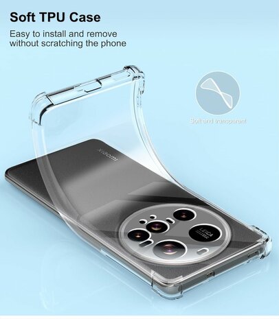 Xiaomi 15 Ultra - Anti Shock &amp; 2x Glas - Transparant