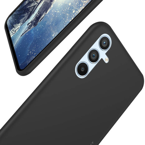 Samsung S23 FE - Siliconen Back Cover - Zwart