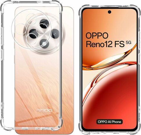 Reno 12 FS - Anti Shock - Transparant