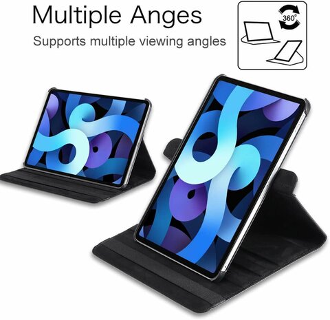 iPad Mini 2024 - Tablet Book Cover - Zwart