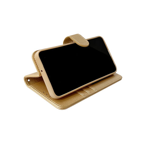 Samsung S25 - Goud - HQ Book Case