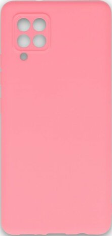 Samsung A42 5G - Siliconen Back Cover - Roze