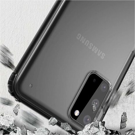 Samsung S20 - Multi Protective Back Cover - Zwart