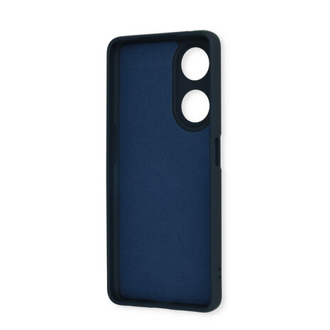 Oppo A78 5G - Siliconen Back Cover - Blauw