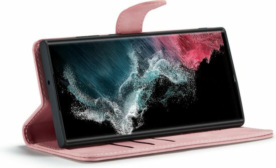 Samsung S23 Ultra Pale Pink - 2 in 1 Magnetic Book Case