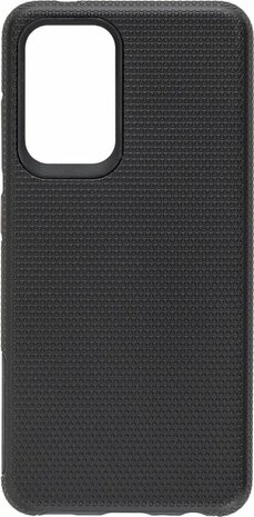 Samsung A41 Zwart - Anti Slip Matte Armor