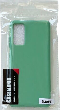Samsung S20 FE - HQ TPU Back Cover - Licht Groen