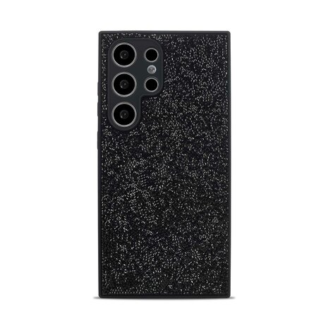 Samsung S23 Ultra - Diamant Glitter - Zwart