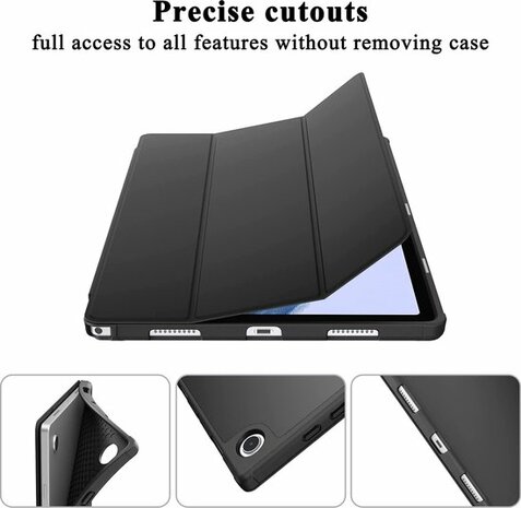 Samsung Tab A8  Zwart - Smart Cover