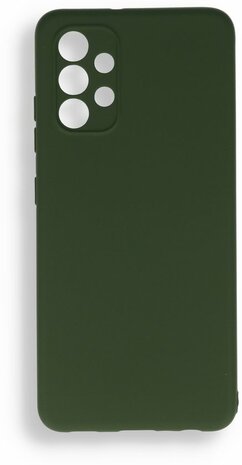 Samsung A32 5G - Siliconen Back Cover - Groen