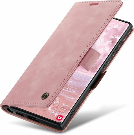 Samsung S23 Ultra Pale Pink - Book Case