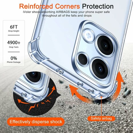 Reno 13 - Anti Shock TPU - Transparant