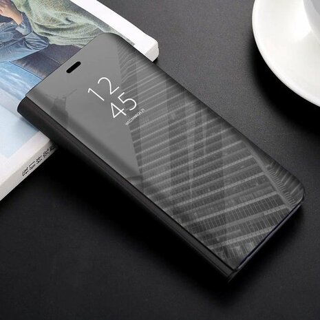 Samsung S20 Ultra - Clear View Case - Zwart