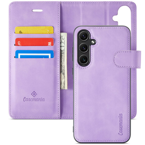 Samsung A16 - 2 in 1 Book Case - Bright Lila