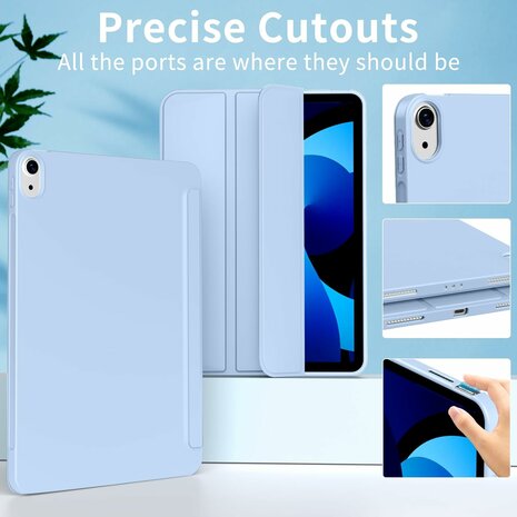 iPad Air 11 (2024) &amp; Air 10.9 (2022 - 2020) - Smart Cover - Licht Blauw