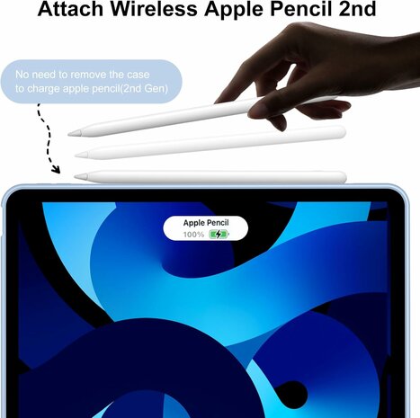 iPad Air 11 (2024) &amp; Air 10.9 (2022 - 2020) - Smart Cover - Licht Blauw
