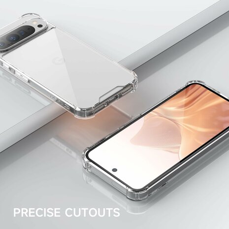 Pixel 9 - Anti Shock - Transparant Camera Bescherming