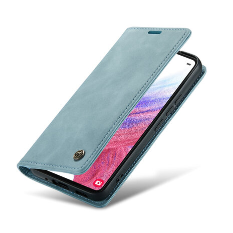 Samsung A71 Aqua Blue - Book Case