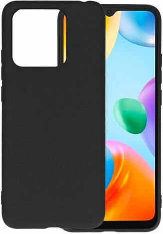Redmi 12C - TPU Back Cover - Zwart