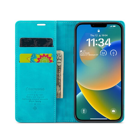 Samsung S23 Ultra Azure Blue - Book Case