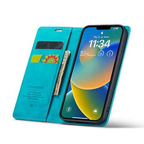 Samsung S23 Ultra Azure Blue - Book Case