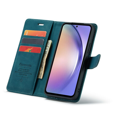 Samsung S25 - Emerald Green - 2 in 1 Book Case