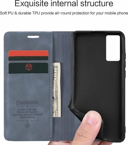 Samsung A22 5G Shadow Gray - Book Case