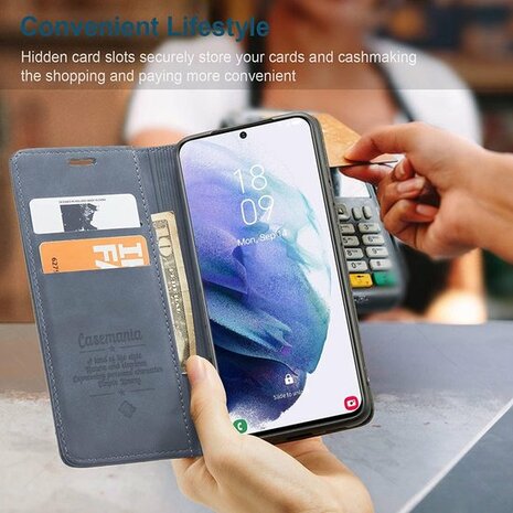 Samsung A22 5G Shadow Gray - Book Case