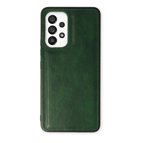 Samsung A33 5G Groen - 2 in 1 HQ Book Case met Extra Vakken