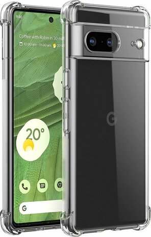 Pixel 8a - Anti Shock &amp; 2x Glas - Transparant