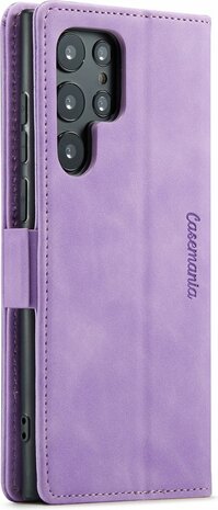 Samsung S22 Ultra Bright Lila - Book Case