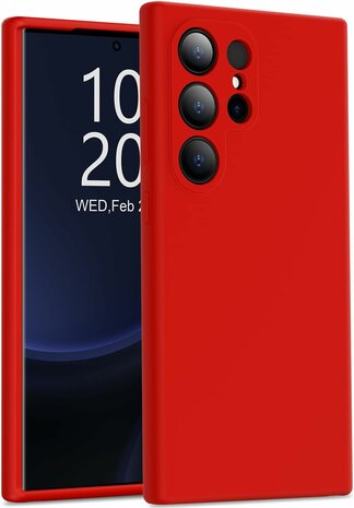 Samsung S24 Ultra - Liquid Back Cover - Rood