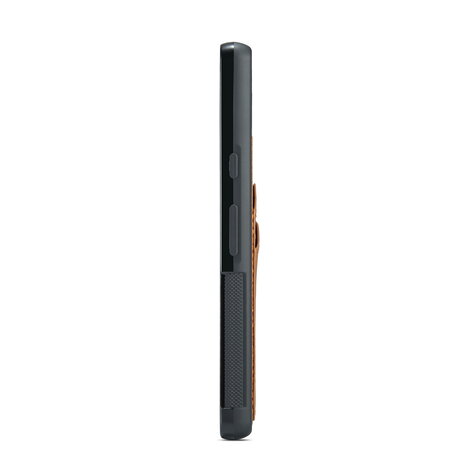 Pixel 7A - Back Cover met Kaarthouder - Sienna Brown