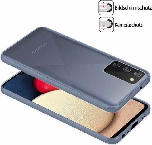 Samsung A02S - Siliconen Back Cover - Transparant