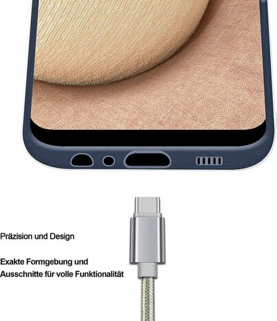 Samsung A02S - Siliconen Back Cover - Transparant