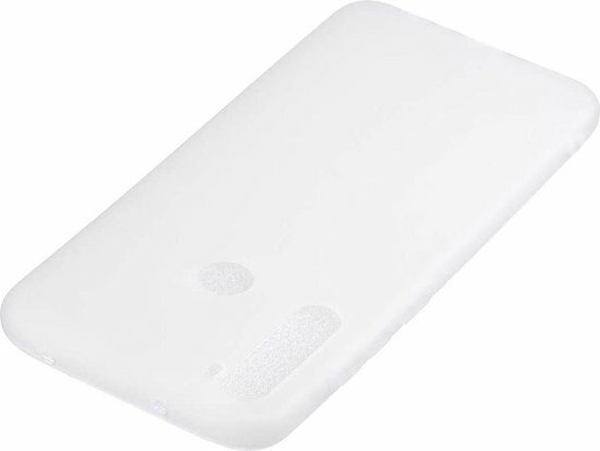 Samsung A21 - Siliconen Back Cover - Wit