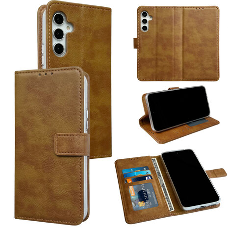 A25 &amp; A24 4G - Book Case &amp; Glas - Bruin
