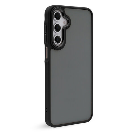 Samsung S24 FE - Frame Back Cover - Zwart