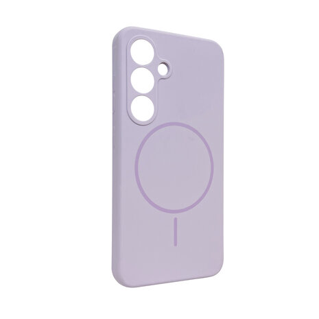 Samsung S25 - Paars - Zachte MagSafe Liquid Case