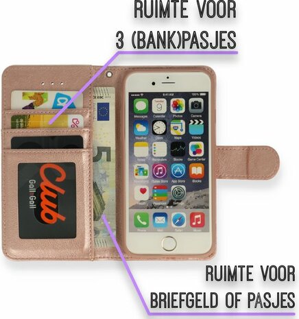 iPhone SE 2022 Rosegoud - HQ Book Case