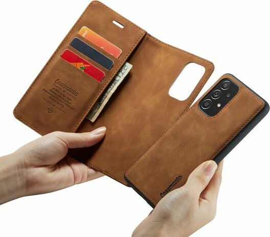 Samsung A33 5G Sienna Brown - 2 in 1 Book Case