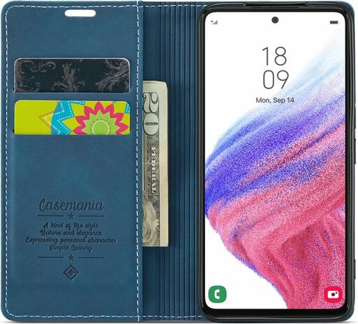Samsung A33 5G Navy Blue - Book Case