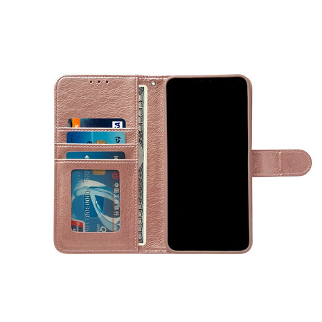 Samsung S25 - Rosegoud - HQ Book Case