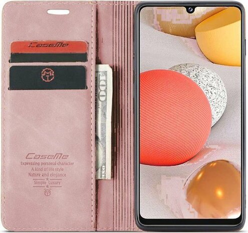 Samsung A42 5G Pale Pink - Book Case