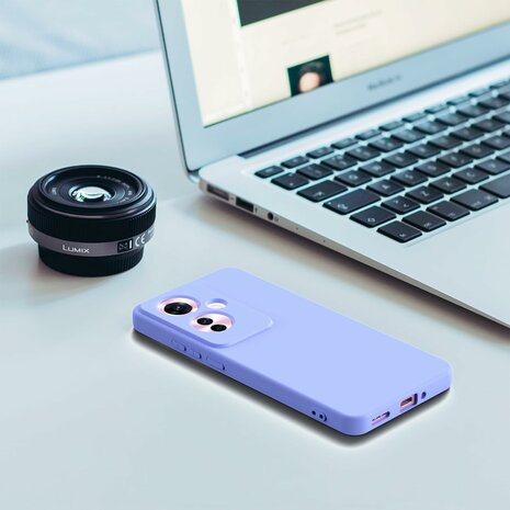 Reno 11F - Liquid Back Cover - Paars
