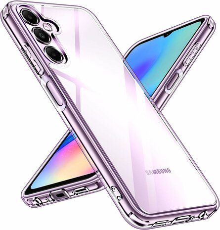 Samsung A05s - Siliconen Back Cover - Transparant