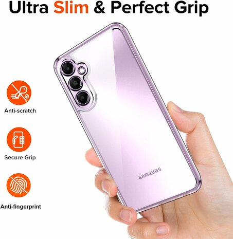 Samsung A05s - Siliconen Back Cover - Transparant